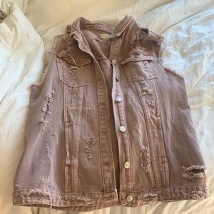 Denim vest